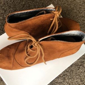 Brown ankle boots❣️